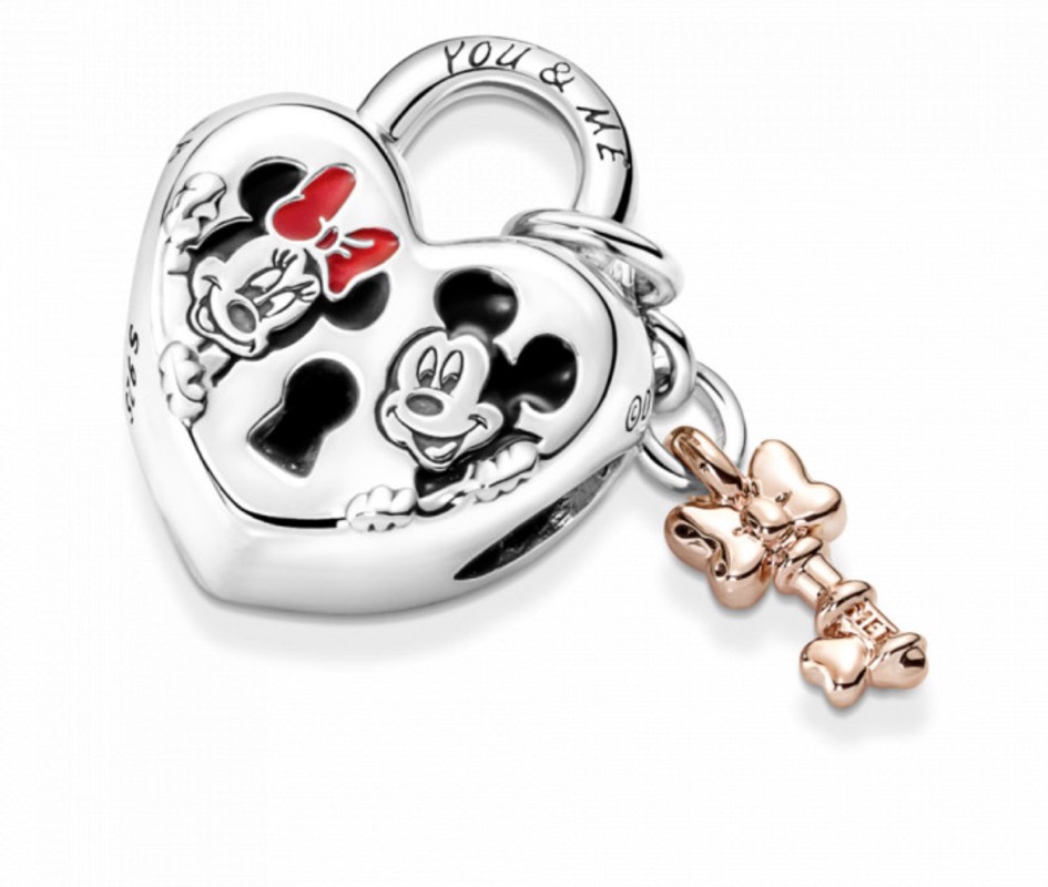 Charms mickey candado