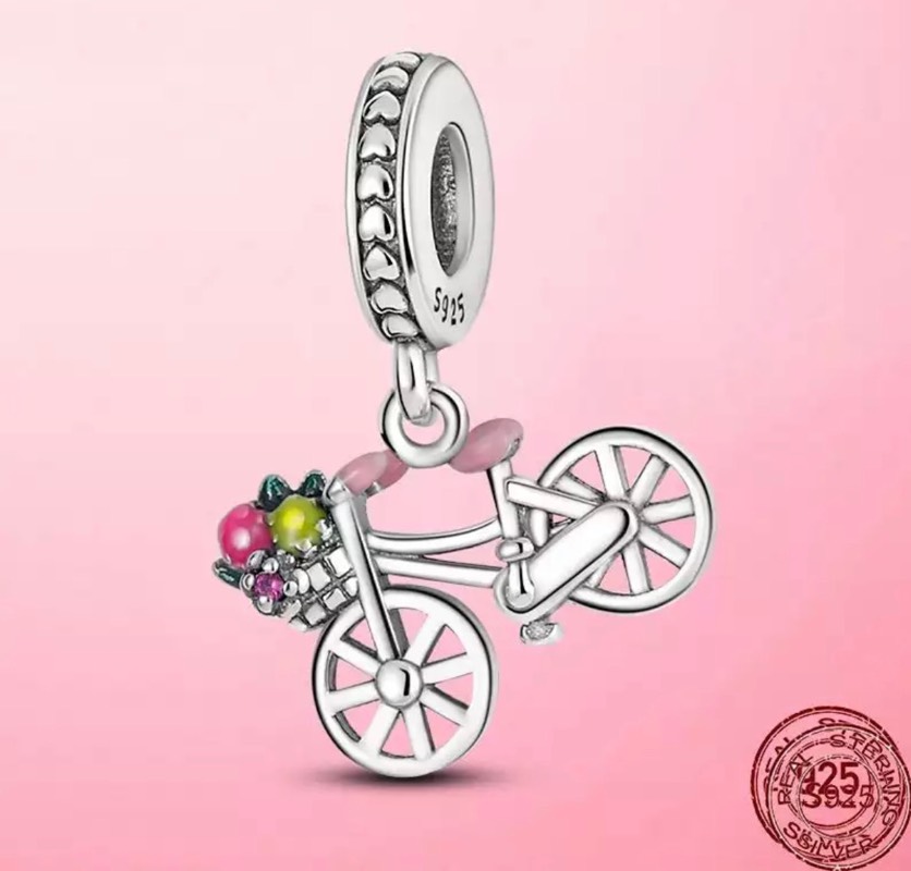 Charms bicicleta 