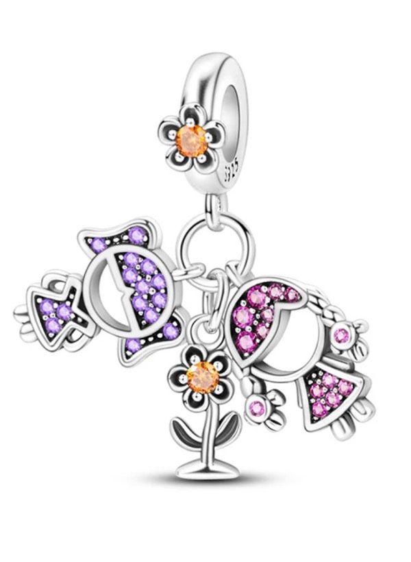 Charms Hijas Flor 