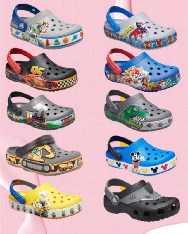 Crocs de niños y niñas por pedido en Chitré