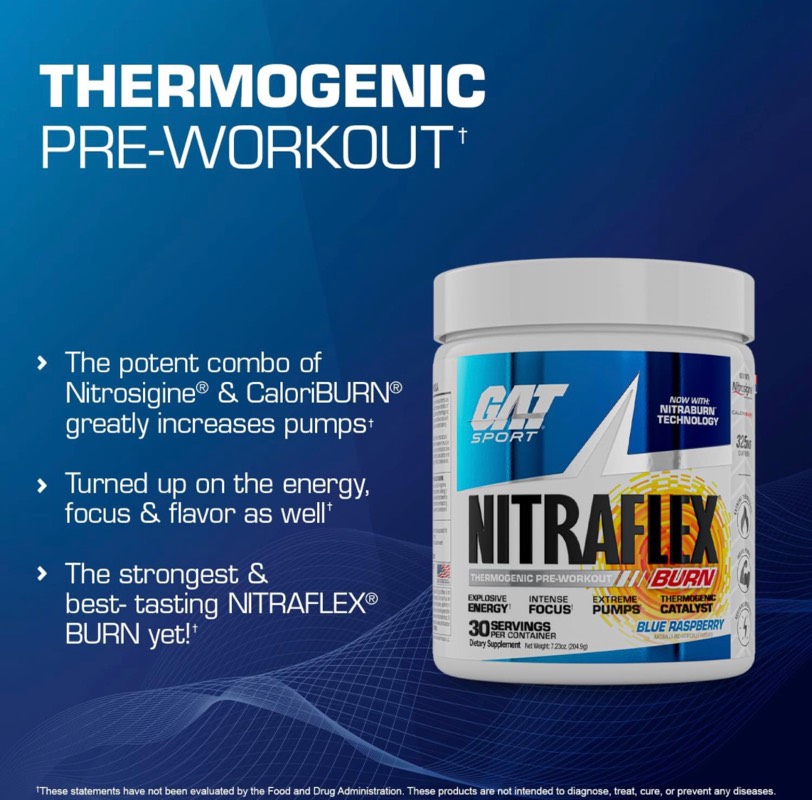 NitraFlex Burn Gat Sport - 30 servicios en Ibarra