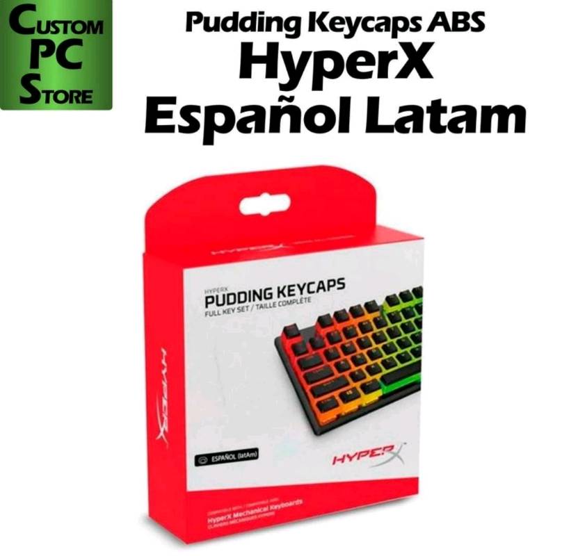 HyperX Pudding Keycaps (Español)