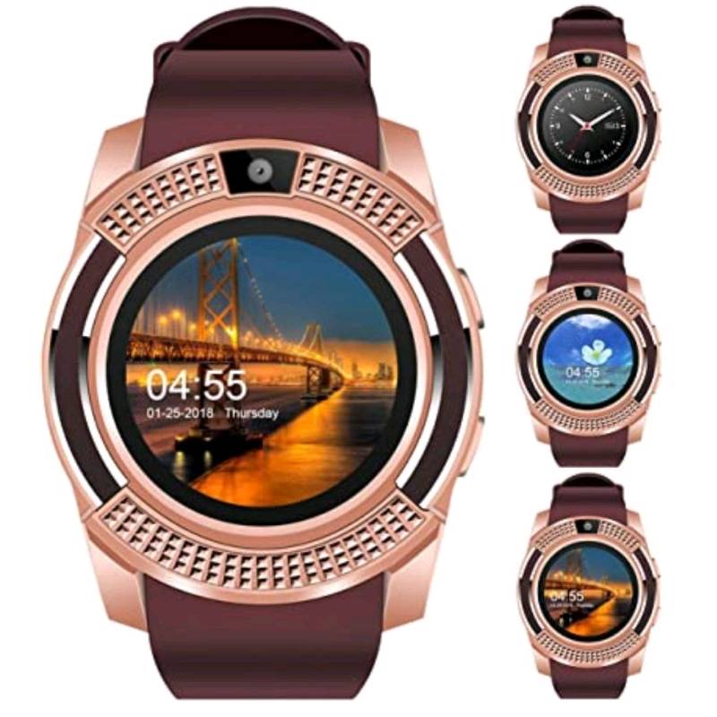 Smartwatch V8 Chip Llamadas Camara Inteligente Reloj Sim