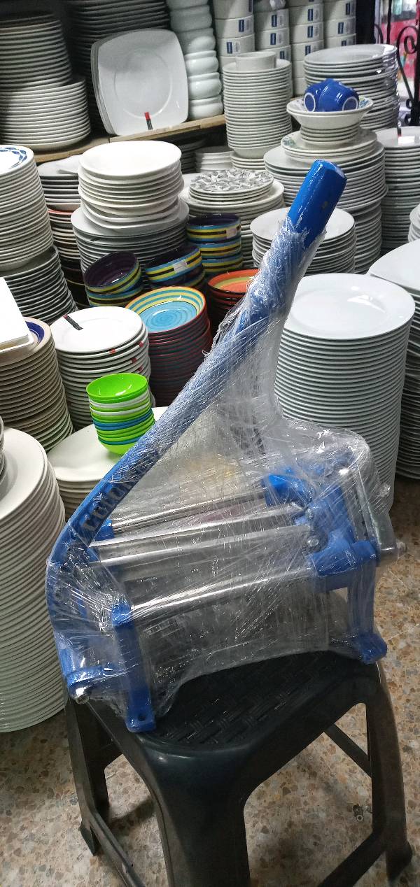 bucket, barrow, tray