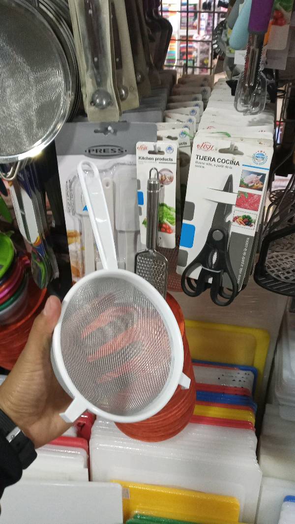 strainer, racket, electric_fan