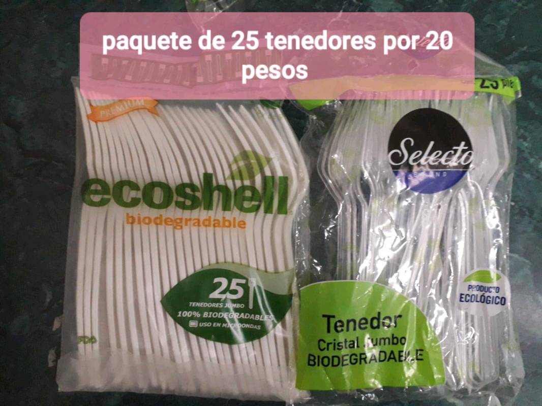 Tenedores Desechables Ecológicos en México #1 ✓ ♻️