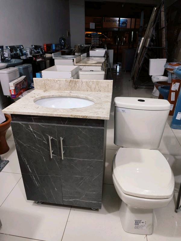 Combo muebles de baño más   Inodoro y cisterna 