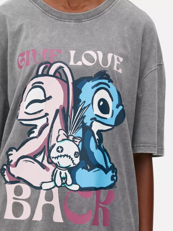 TShirt Stitch & Angel Oversize 