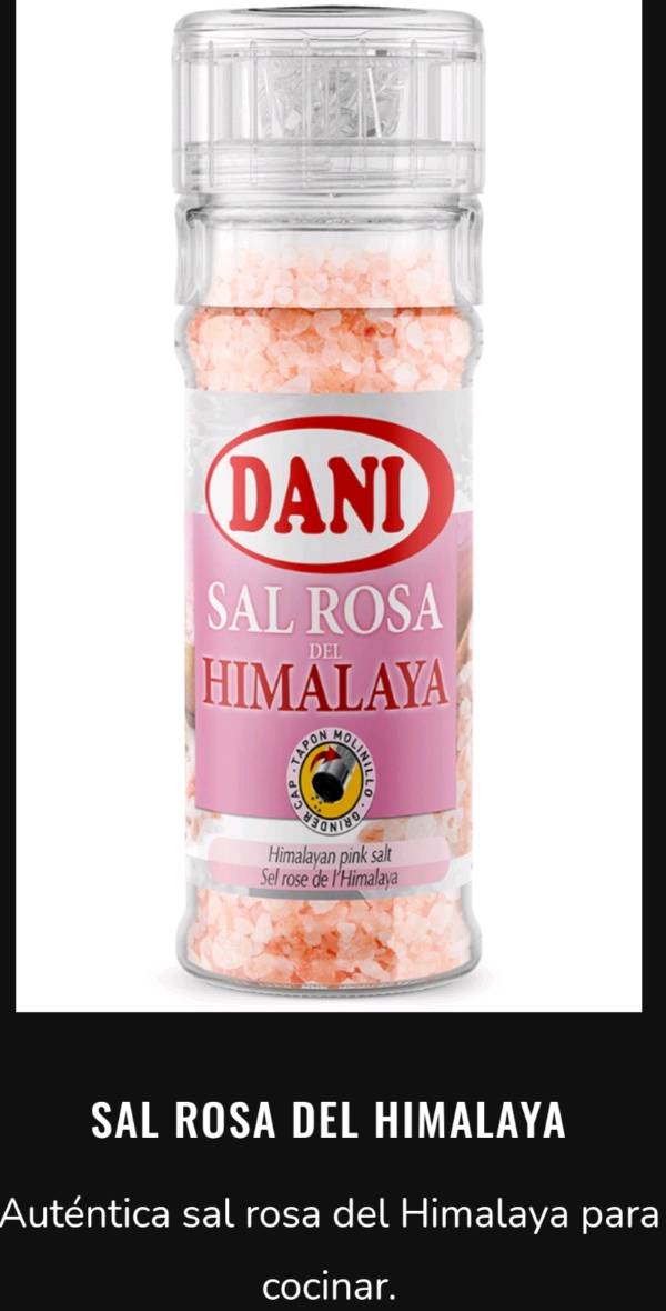 Sal Rosa del Himalaya Dani