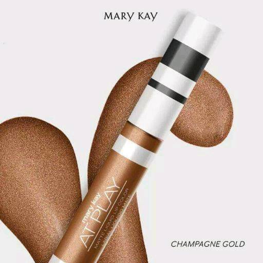 Labial Líquido Metálico Champagne Metal Mary Kay At Play®