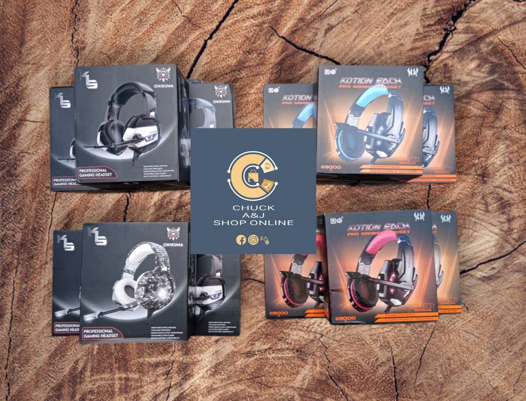AUDÍFONOS GAMER KOTION EACH G9000 y ONIKUMA K5