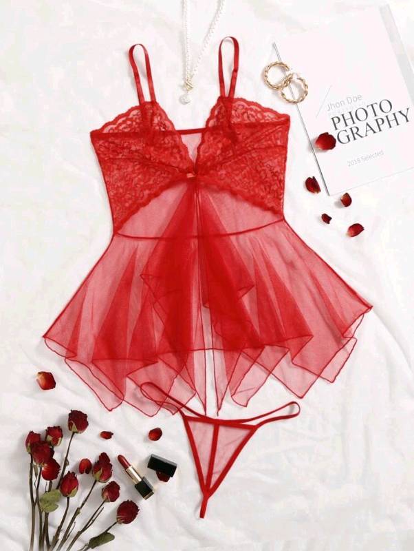 Babydoll rojo 