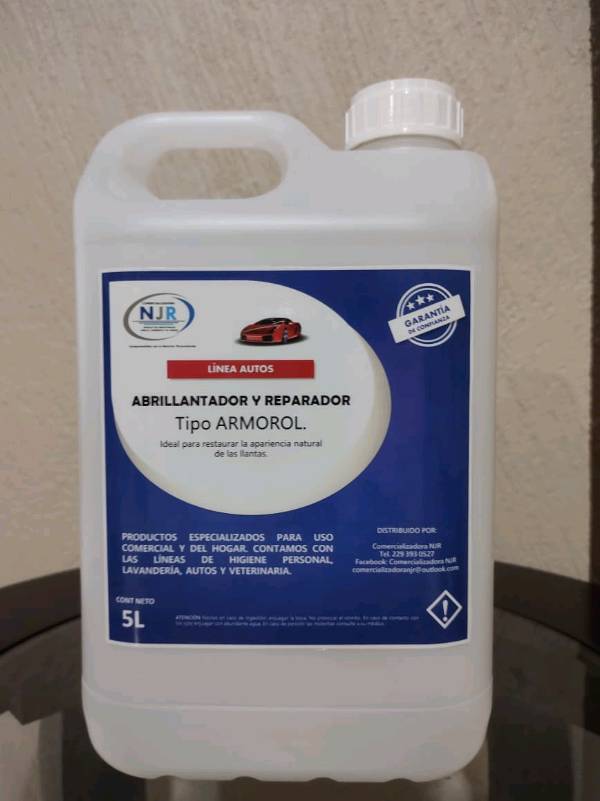 Abrillantador y Reparador Armorol 5lt en Tlacojalpan