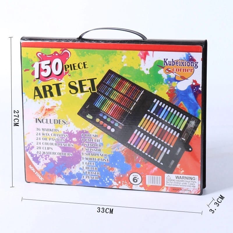 ESTUCHE PINTURA ARTE SET 163PZ ≫ Plasticosur