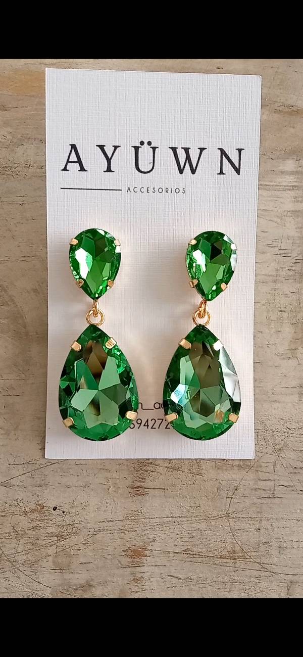 Aros Clo Verde Claro