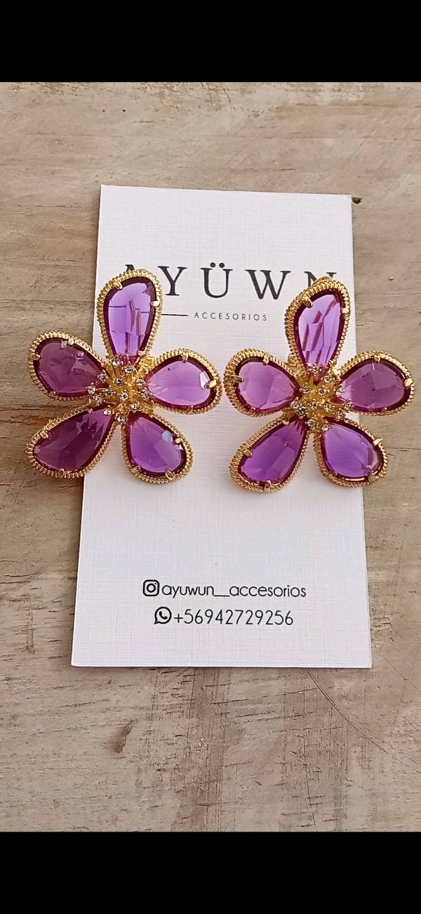 Aros Flor mor