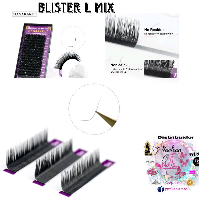 Blister en corvatura L mix 8-15