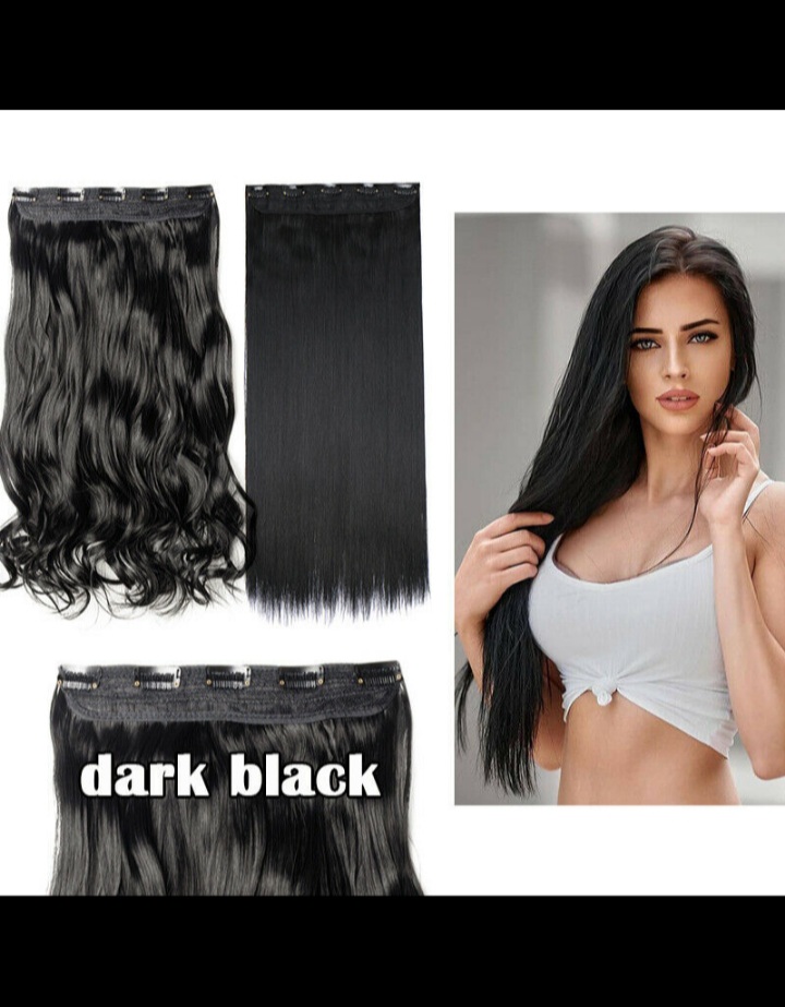 Extencion color negro 