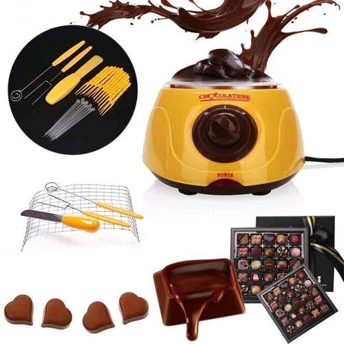 Chocolatera Electrica olla cocina c accesorios postre chocolate - Promart