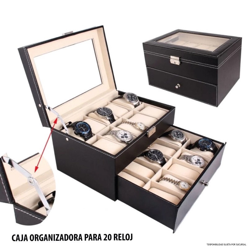 Caja Organizadora De Relojes