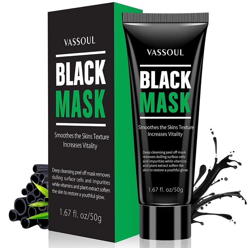 Mascarilla negra removedora de puntos negros