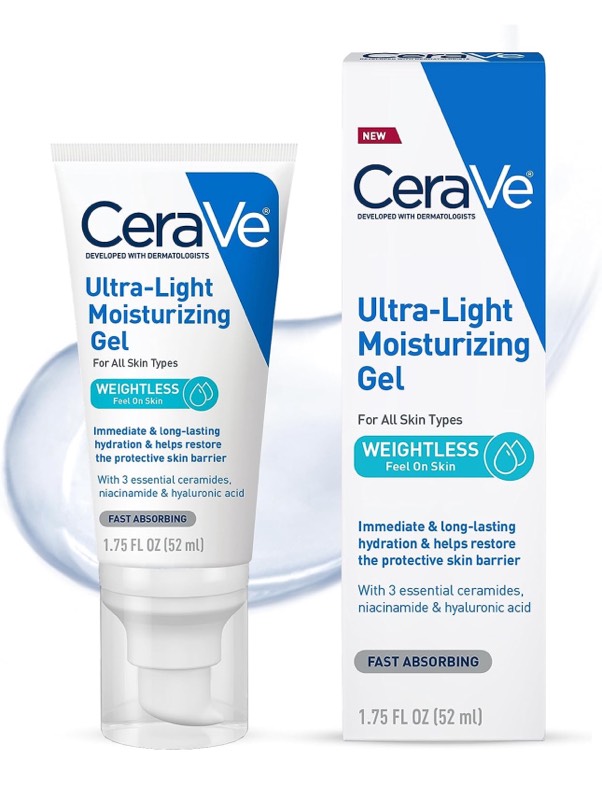 Cerave Gel Hidratante Ultra Ligero Piel Mixta a Grasa 52ml