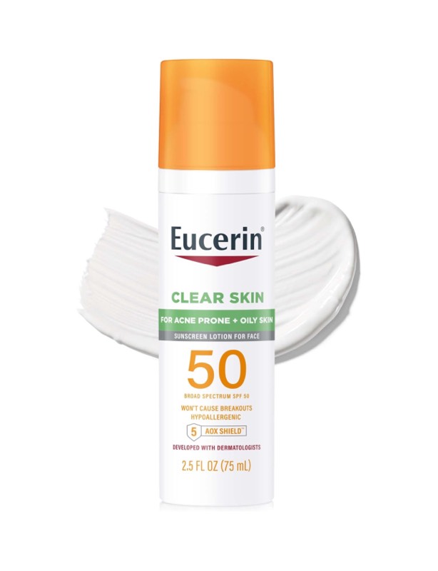 Protector Solar Eucerin Clear Skin 50 SPF