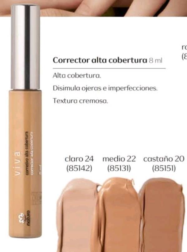 Corrector de ojos alta cobertura. Precio revista $ 108 en Ciudad de Mexico