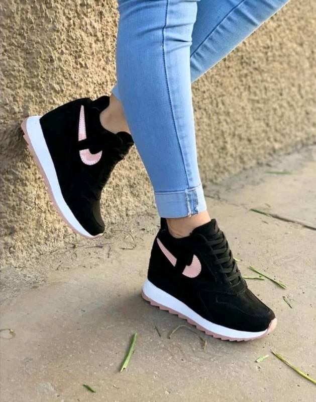 Zapatillas Con Taco Incorporado Con Taco Interno Zapatillas Taco