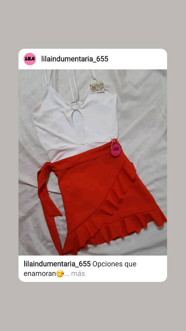 Pollera roja✔