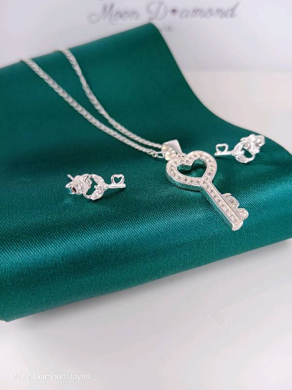  Llave corazón 🗝️💚✨