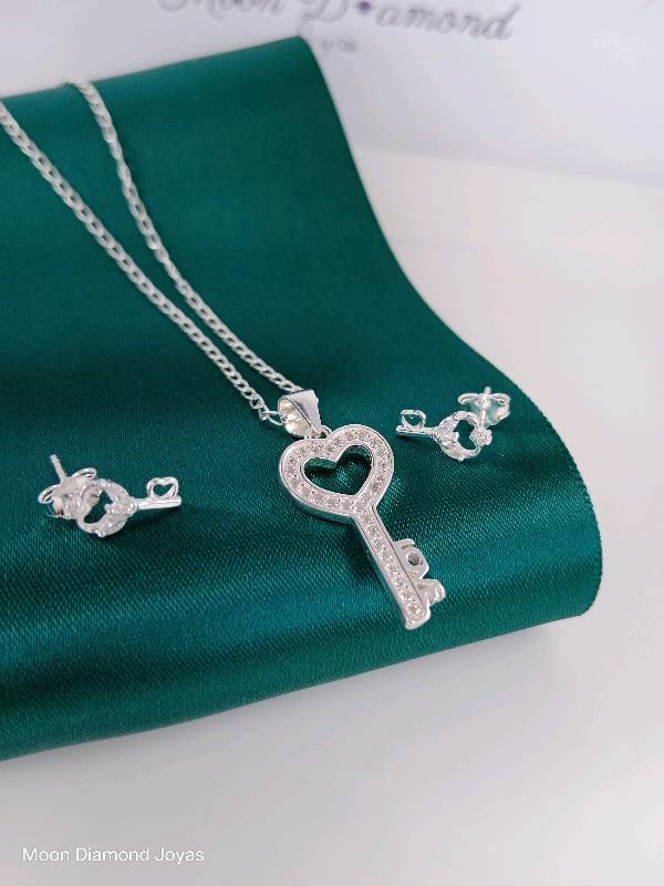  Llave corazón 🗝️💚✨