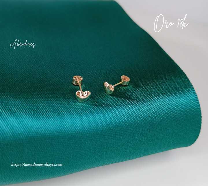 Aretes Corazón Oro18k