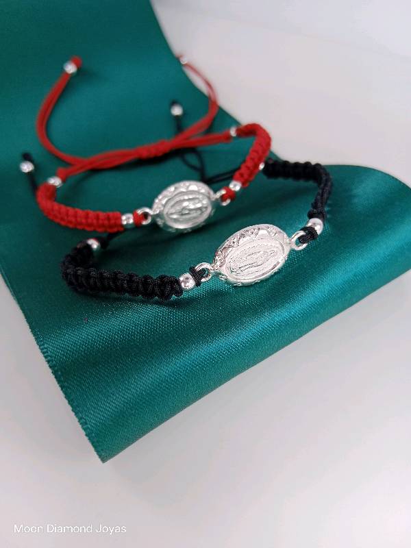 Pulsera Virgen de Guadalupe ✨🍀💚