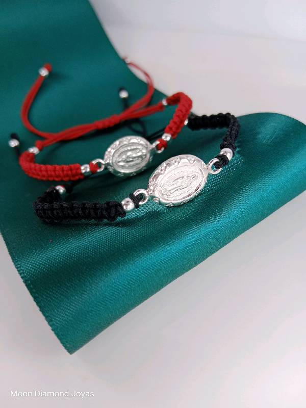 Pulsera Virgen de Guadalupe ✨🍀💚