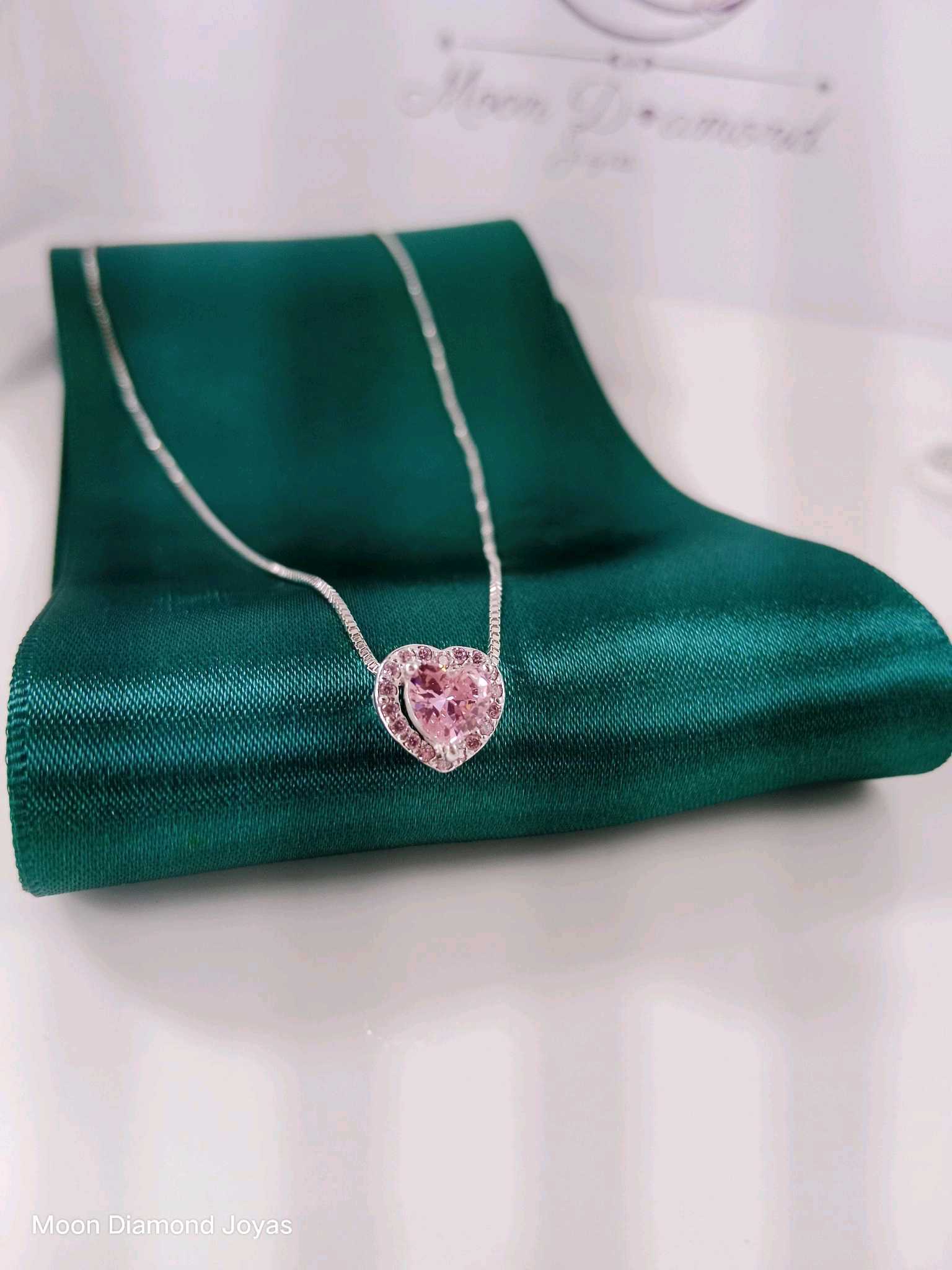 Gargantilla Pandora 💓 Zircon Rosado 