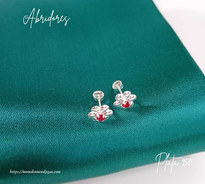 Aretes Flor Abridores 🌸🏵️