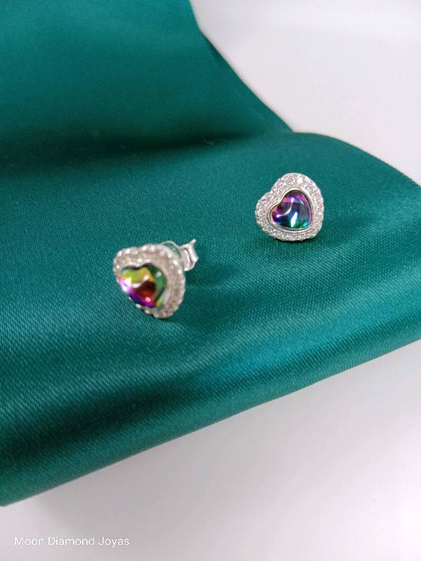 Aretes Zircon Tornasol