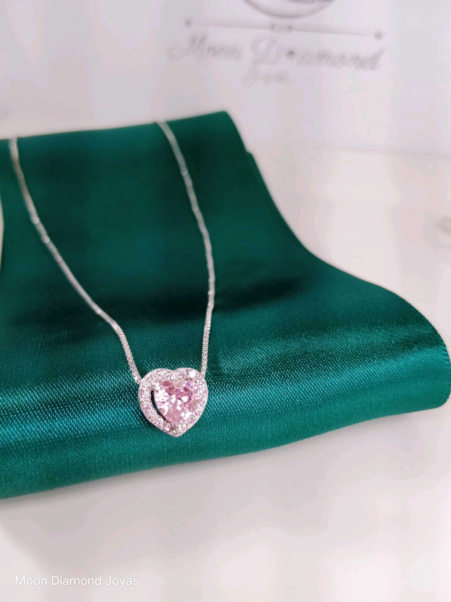 Gargantilla Pandora 💓 Zircon Rosado 