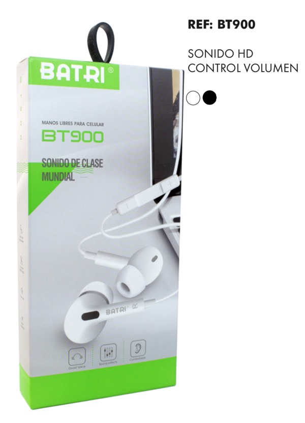 Manos Libres Universal Batri B-10 - M y M Suministros