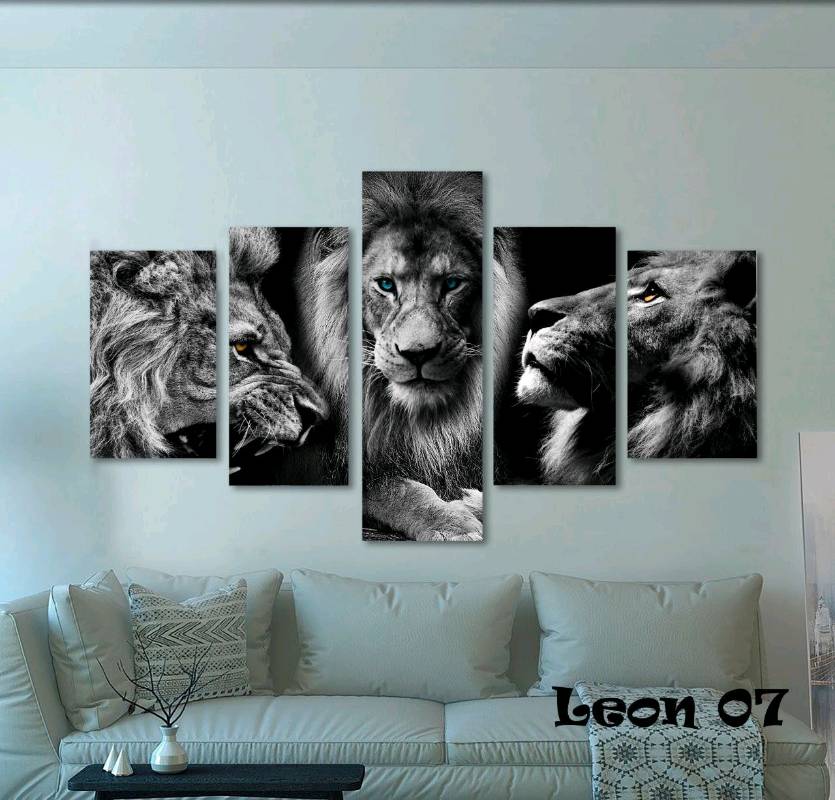 Cuadros Decorativos Leones