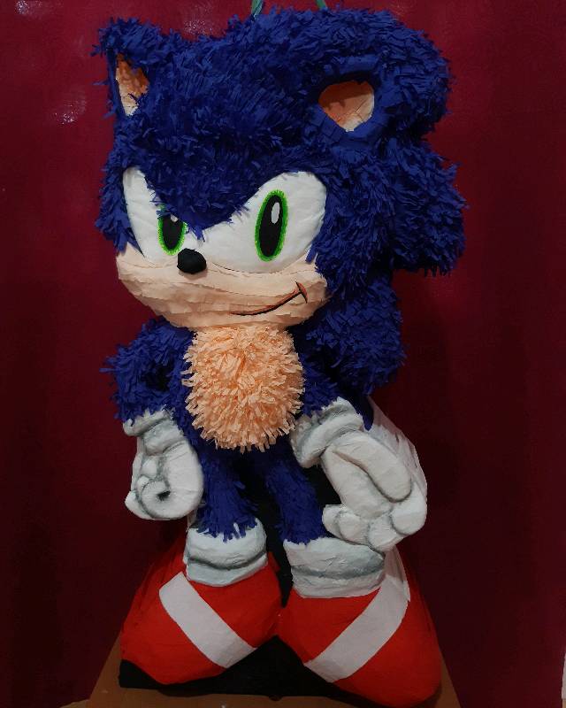 Piñata de Sonic en Panamá