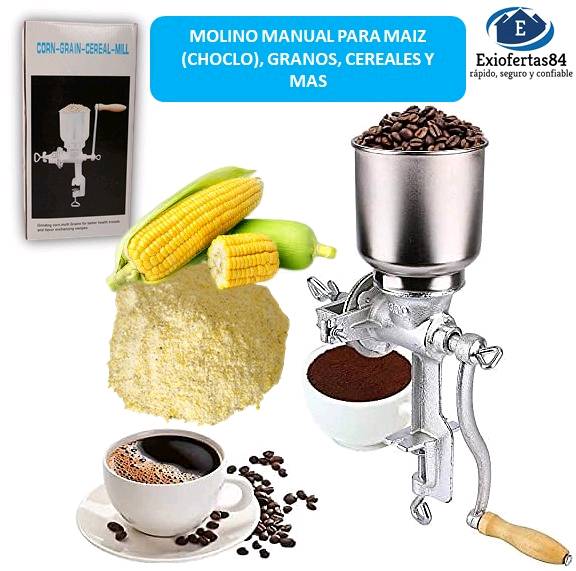 GastroFer Equipamiento - Molinillo Cereales Semillas Maiz Manual
