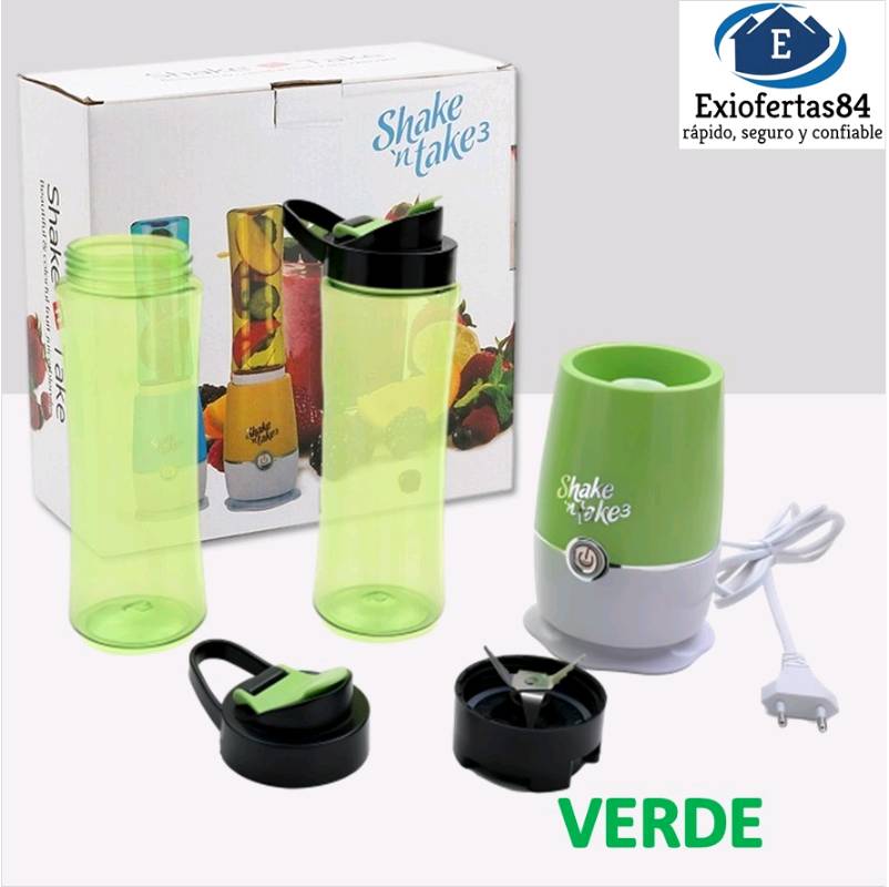 1 Pieza 500ml Batidora Portátil De Frutas Y Verduras Recién Exprimidas Con  Taza De Jugo Portátil, Batidora Personal Recargable De 4000 Mah Tamaño  Personal, Equipada Con 6 Cuchillas De Acero Inoxidable 304