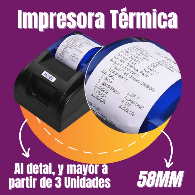 Impresora Termica 58 mm - FAIRUZ VENEZUELA