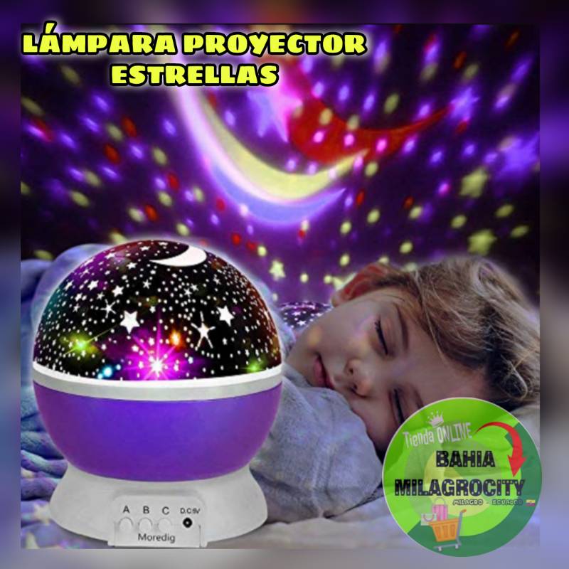 Lampara proyector de estrellas ✨ 🌟 - Lima Lamch - Perú