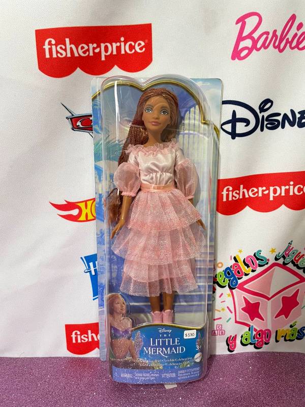 Barbie sirenita vestido Rosa