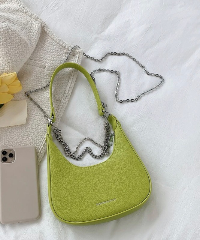 purse, bib, necklace
