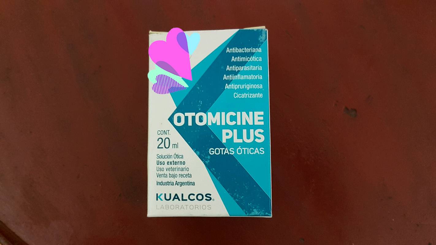 Otomicine plus para infecciones en el oido