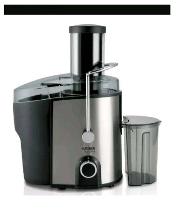 Exprimidor Eléctrico De Jugo Extractor De Jugo Haeger